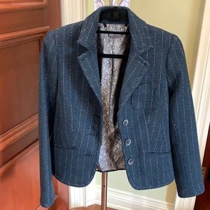 Wool blazer jacket